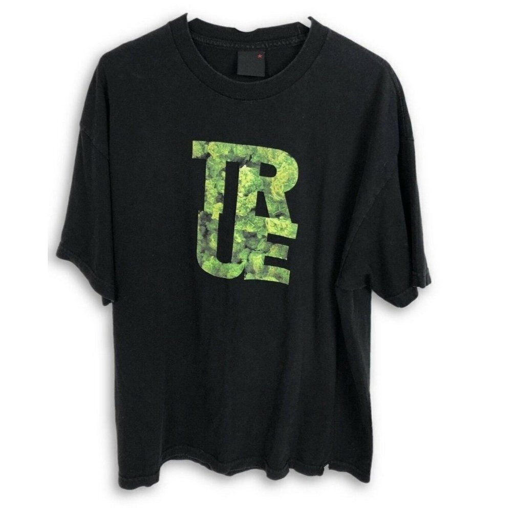 True Brand Black Mens T Shirt